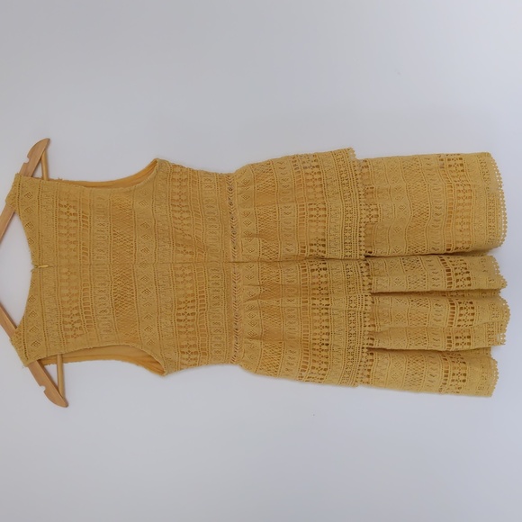 Miami S Yellow Summer Dress, Sleeveless, Knee Length - Picture 2 of 11